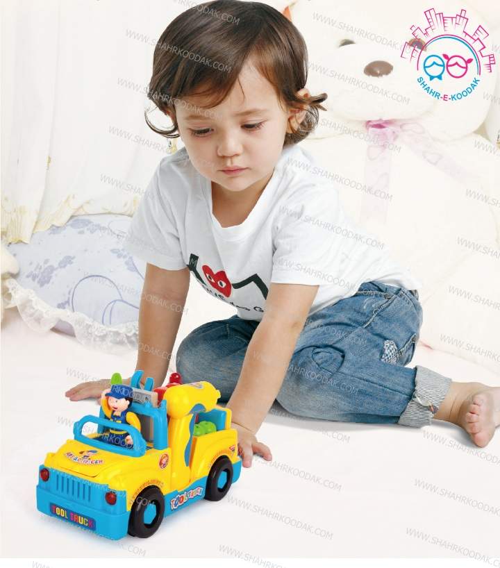 ماشين جعبه ابزار هولي تويز 789 - Huile Toys Tool Truck