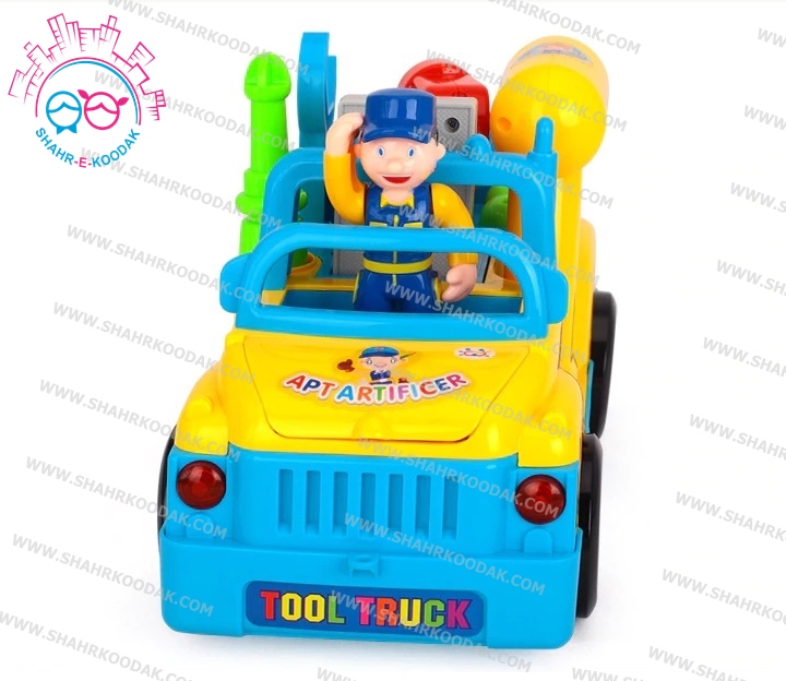 ماشين جعبه ابزار هولي تويز 789 - Huile Toys Tool Truck - Image 7