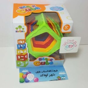 #۱۱۵۹# برج مکعب همراه با اشکال هندسی ۸۳۵۰۸ -sunlike - stack cube