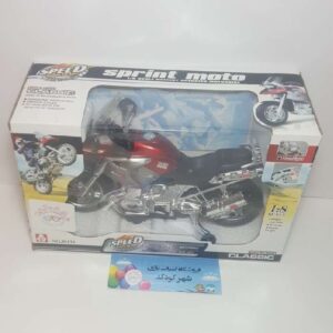 #۱۱۶۸# موتور سیکلت باتری خور - 2013a - رنگ قرمز - classic gs r1200 - scale 1:8