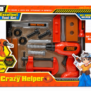 #1444# ابزار نجاری و دریل crazy helper 3288